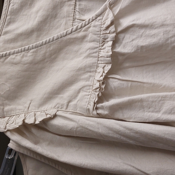 Lee Blouse sz Lg Ecru (each) Only One Left. - Picture 5 of 13